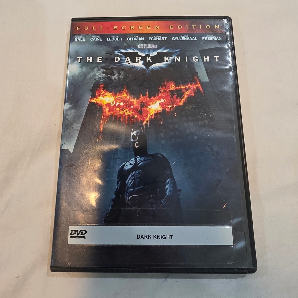 Warner Bros The Dark Knight DVD Excellent Full Screen Edition